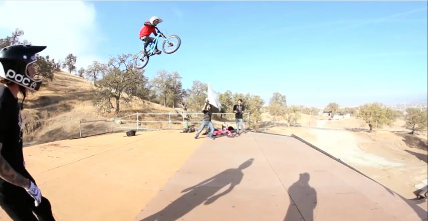 10 Year Old Jackson Goldstone Jumps The MegaRamp