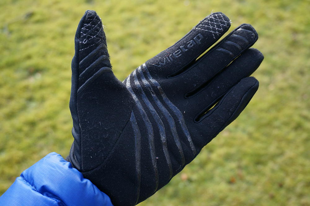 Sticky grip.