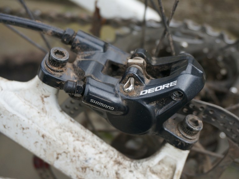 Shimano Deore drivetrain and brakes