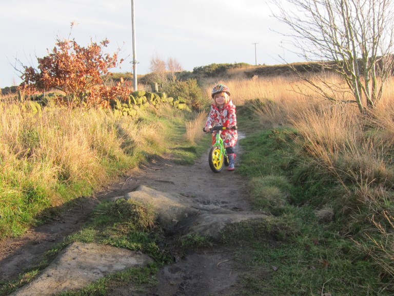 Police threaten 4-year-old caught riding on the pavement