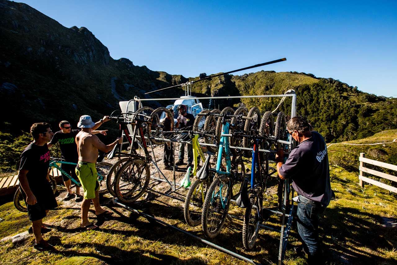 Heli biking ago-go!