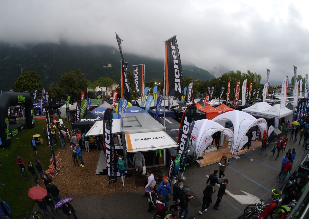 It was a wet Bike Festival this year