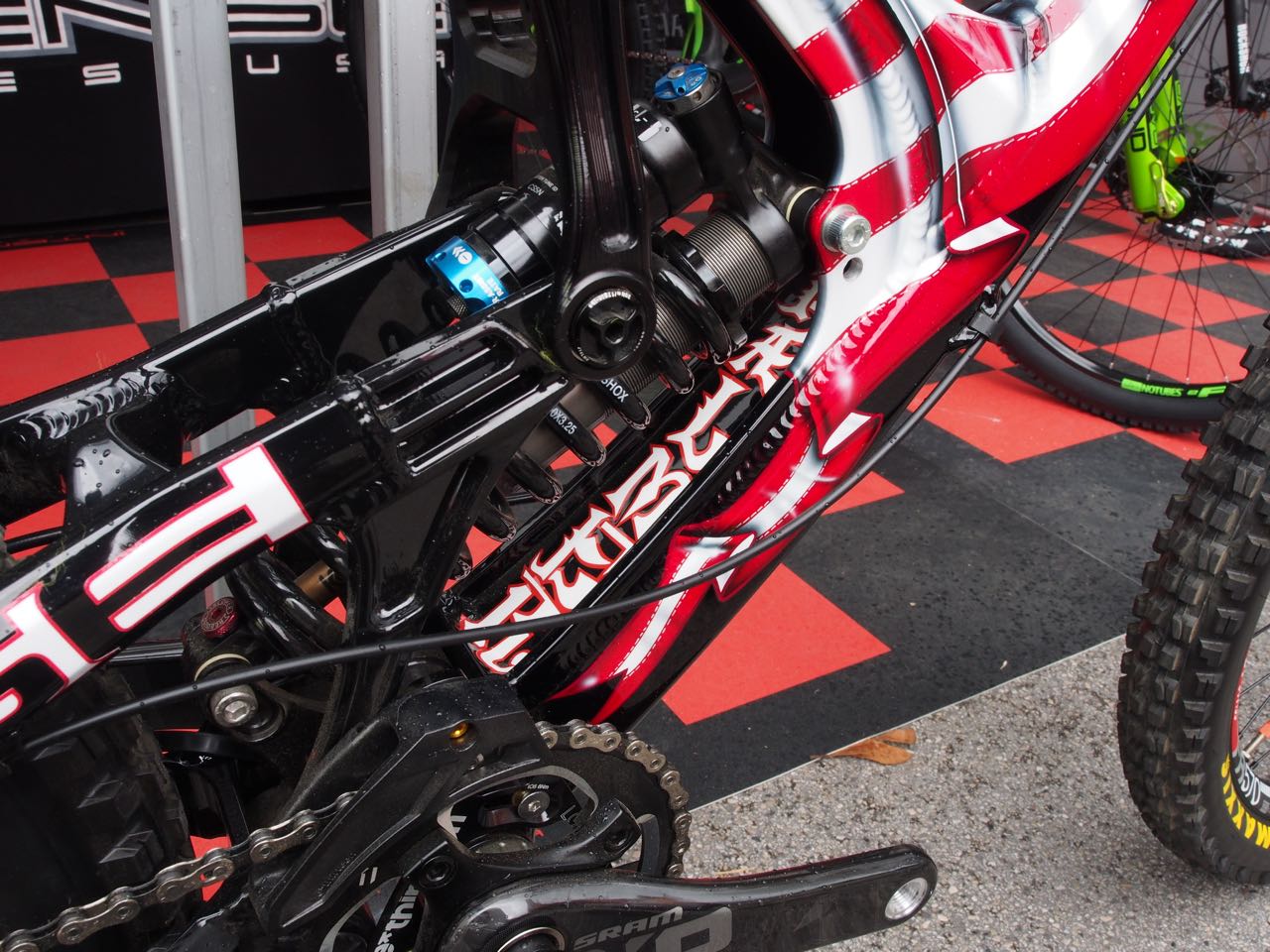 Who's bike?