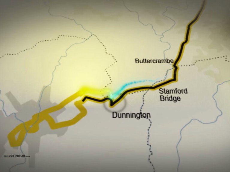 Tour de Yorkshire Fly Through