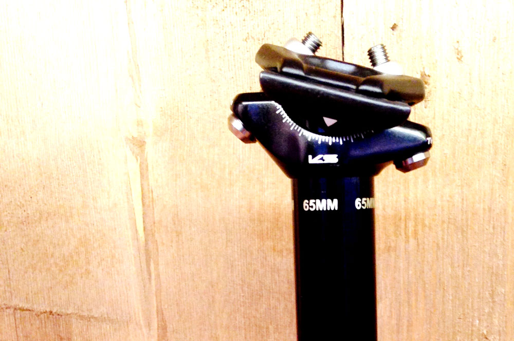 EUROBIKE 2015: KS LEV Carbon Dropper Seatpost
