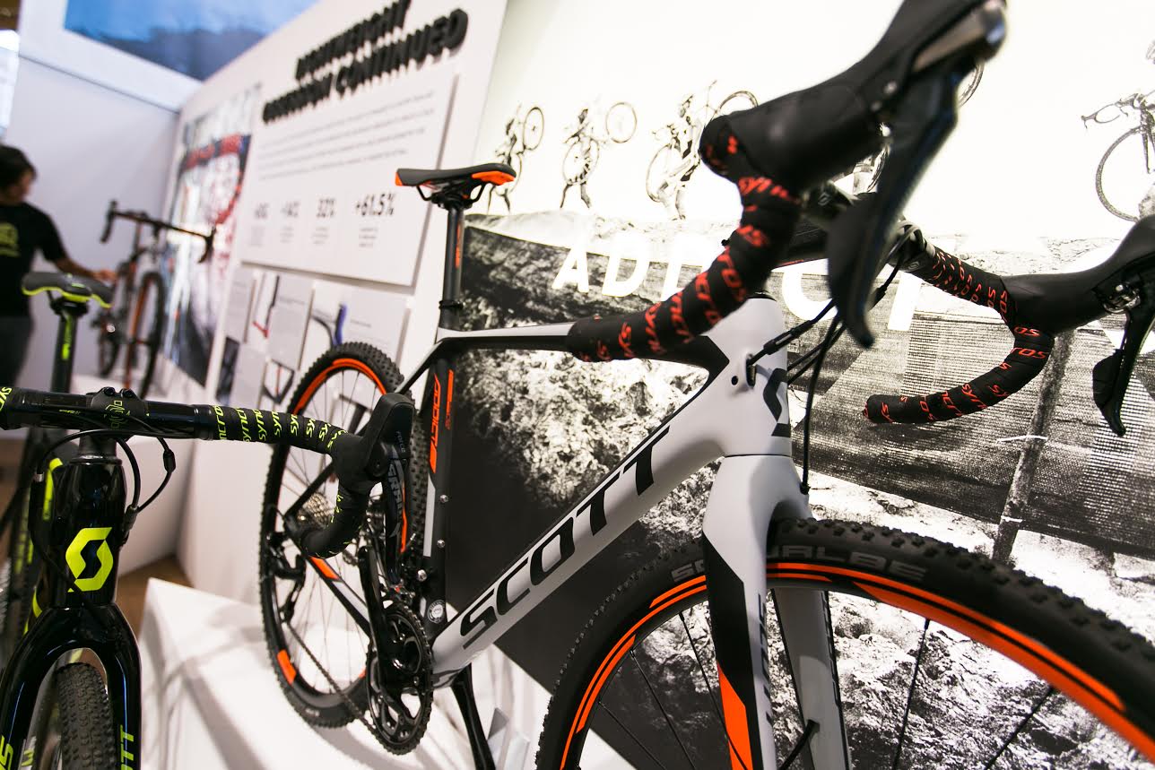 EUROBIKE 2015: New Scott Addict CX Bikes