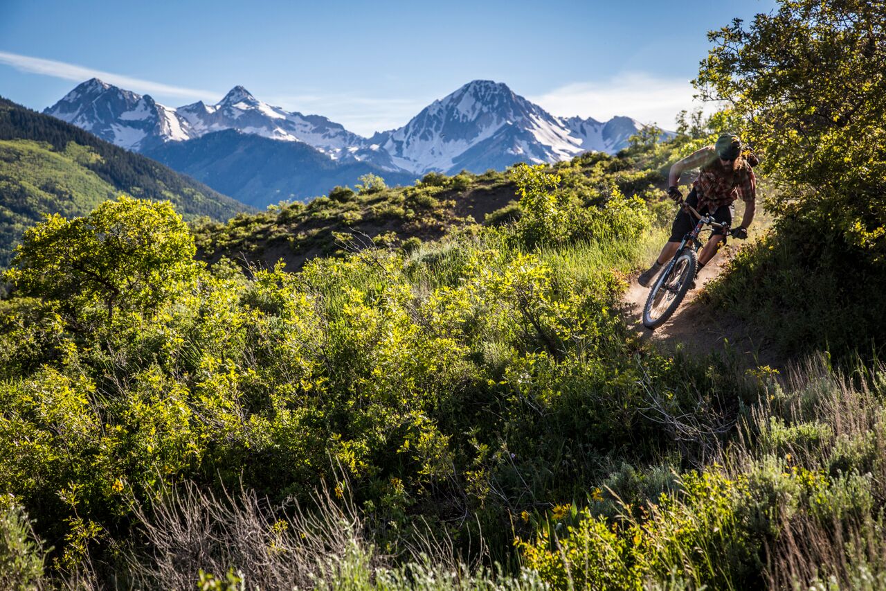 Enduro in the deep heart of the American Rockies