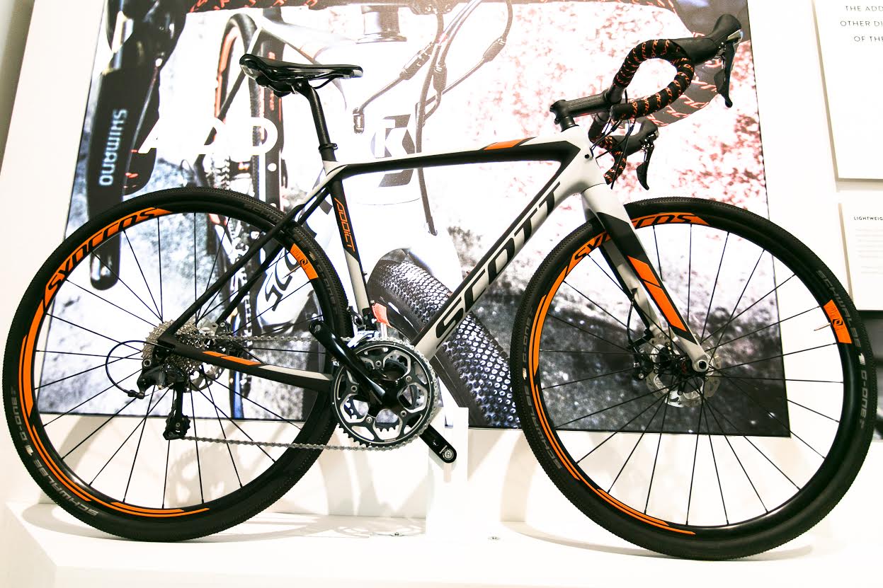 EUROBIKE 2015: New Scott Addict Gravel Disc