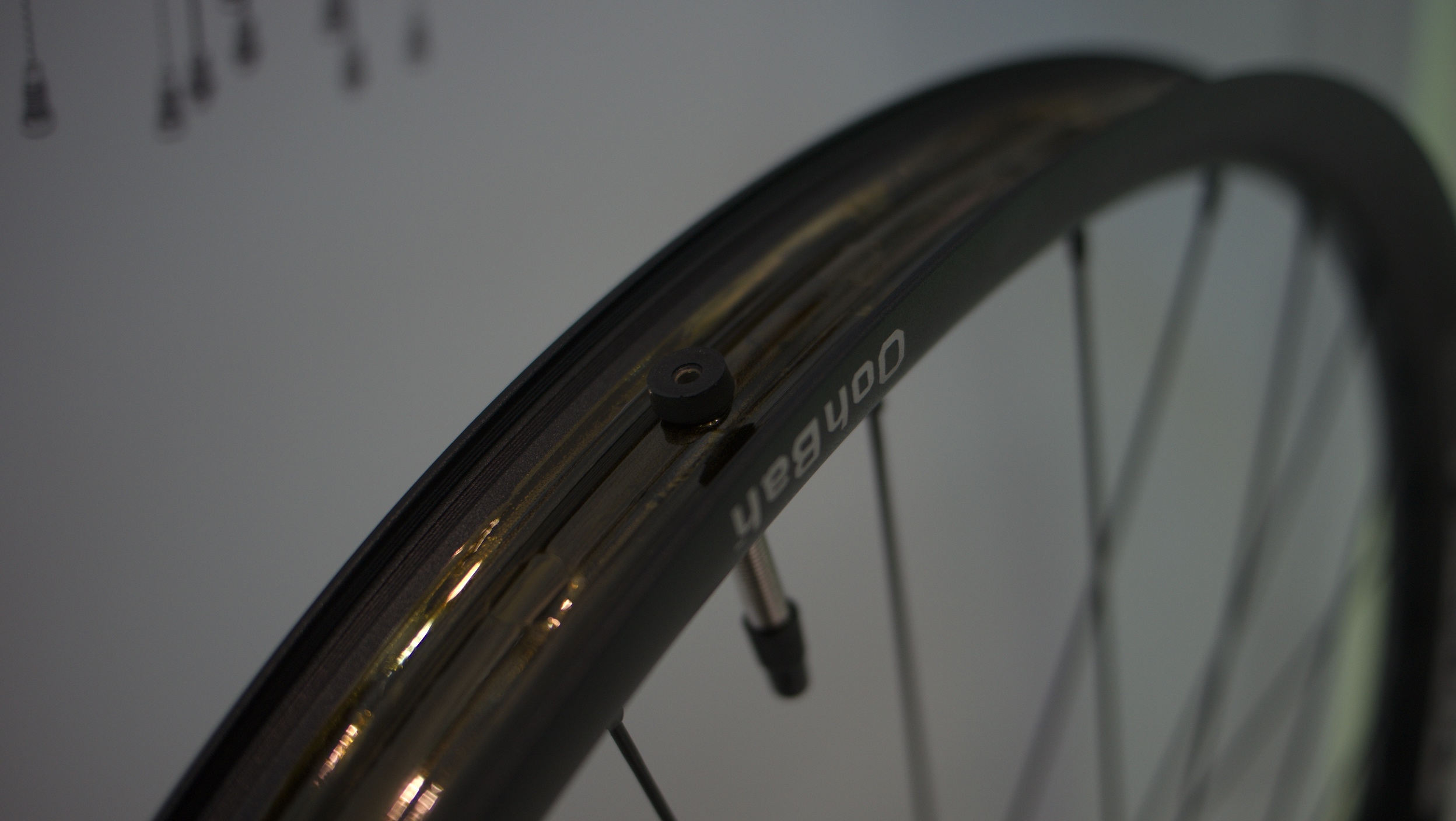 Spank's trail wheels arrive tubeless ready. Just add your rubber and gunk of choice.