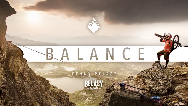 Kenny Belaey’s Alpine Slackline Riding Madness