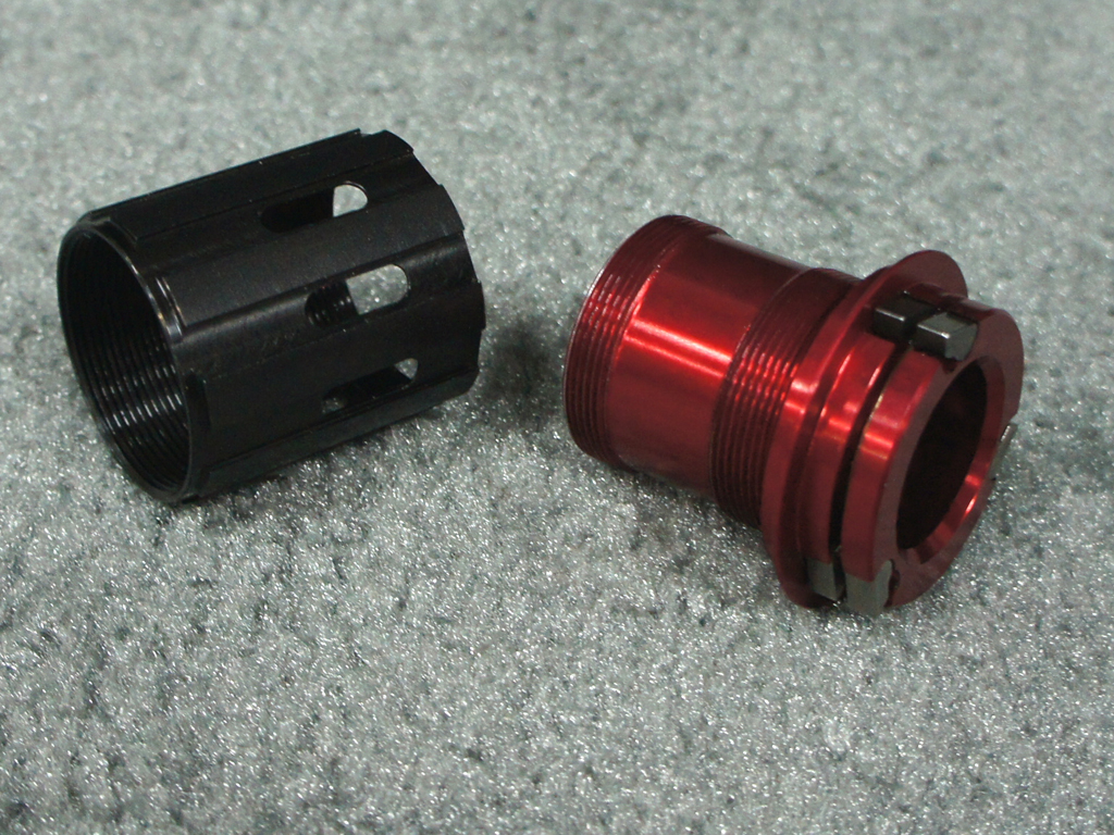 Two-part freehub body