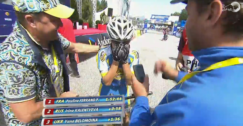 Yana Belmoina's third place finish was a surprise to all