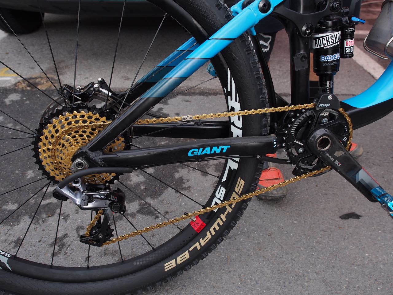 Yoann Barelli gets the gold XX1 treatment
