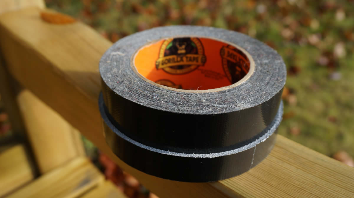 puncture repair gorilla tape singletrack