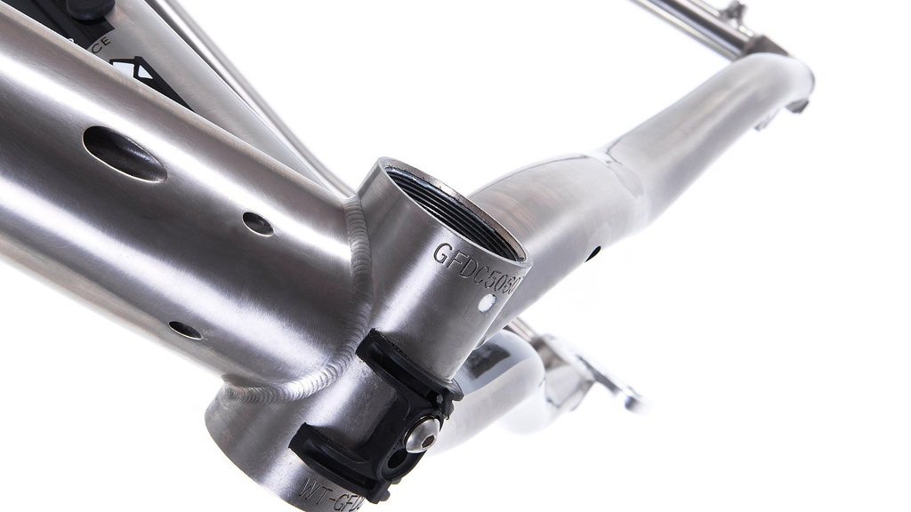 Welds and threads and cable routing oh my. Kinesis GF Ti