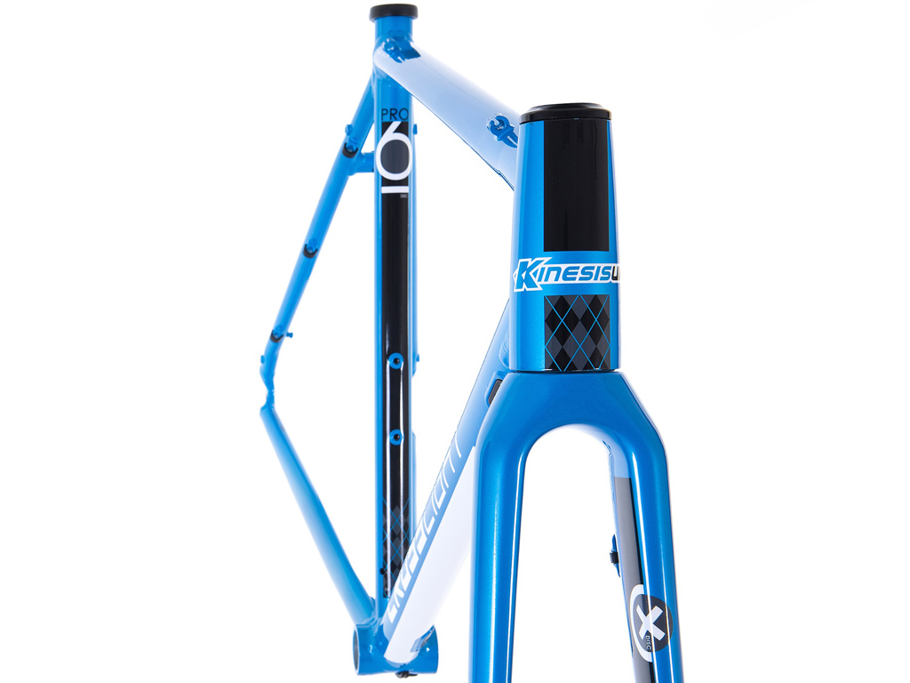 They've gone to plaid! Kinesis Pro6 cyclocross
