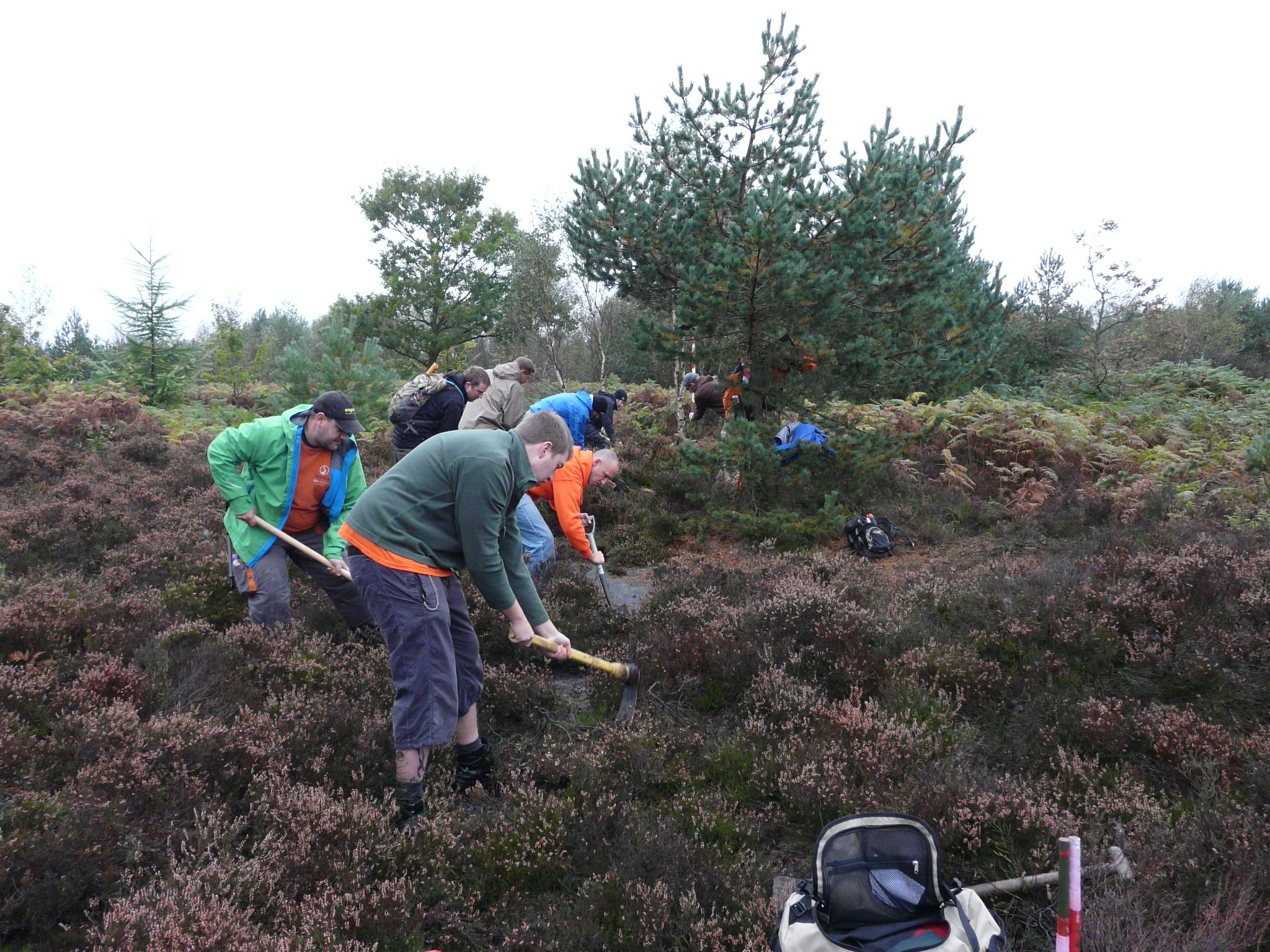One of the SingletrAction trail days at St Ives. Photo: SingletrAction