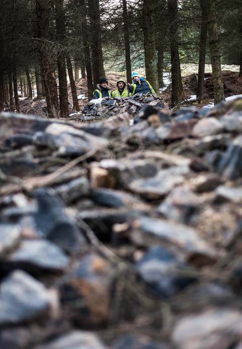 singletrack magazine cockhill trail building