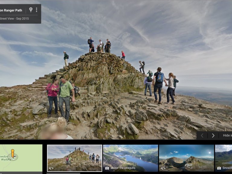 Google Conquers Snowdon