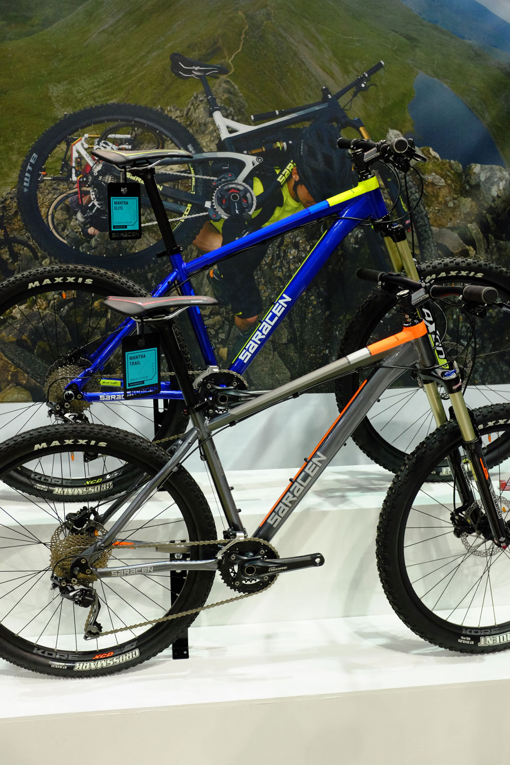 saracen mantra, hardtail mountain bike, saracen, icebike