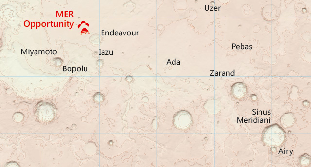 Bored of Local Trails? Plan a Route on Mars!