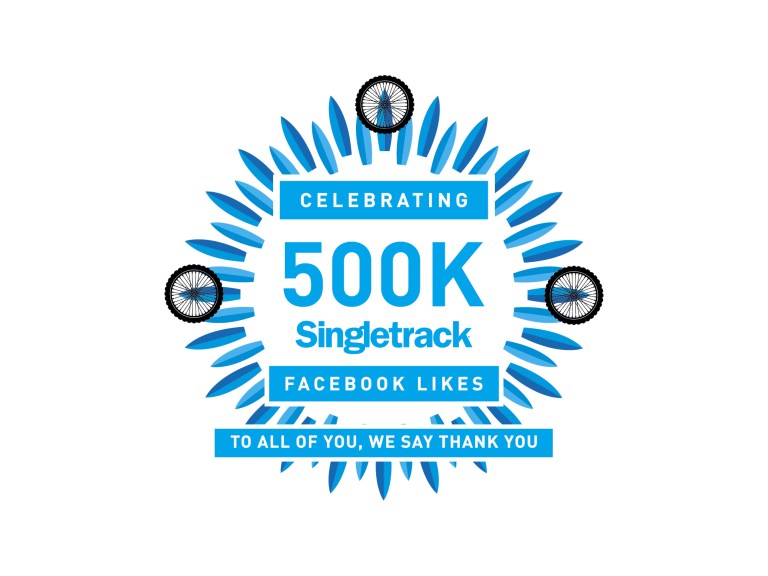 Singletrackmag reaches 500,000 Facebook likes