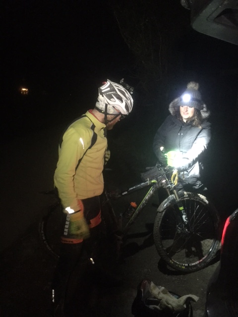 Matthew Jones - winter South Downs Double