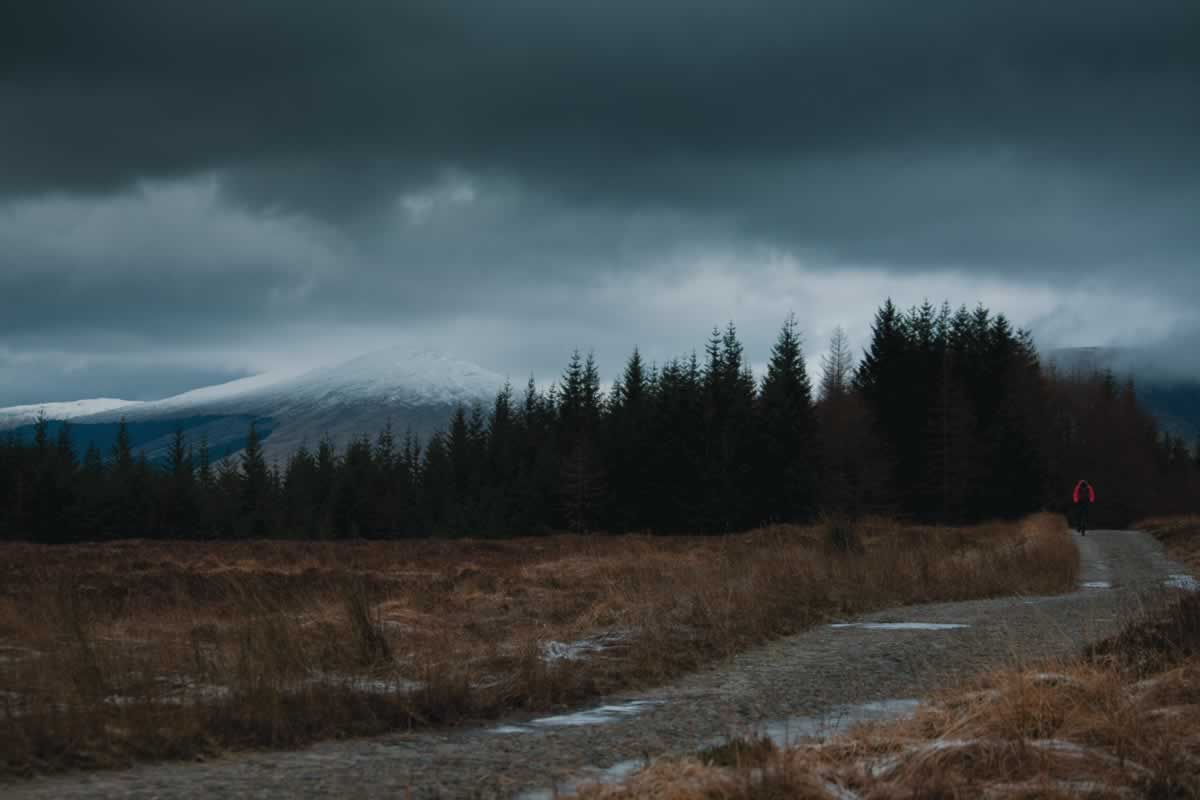 Chasing Winter In Glencoe