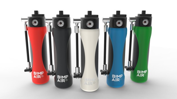 Air Reservoir Charges Up To 725 psi Of Pressure As You Ride