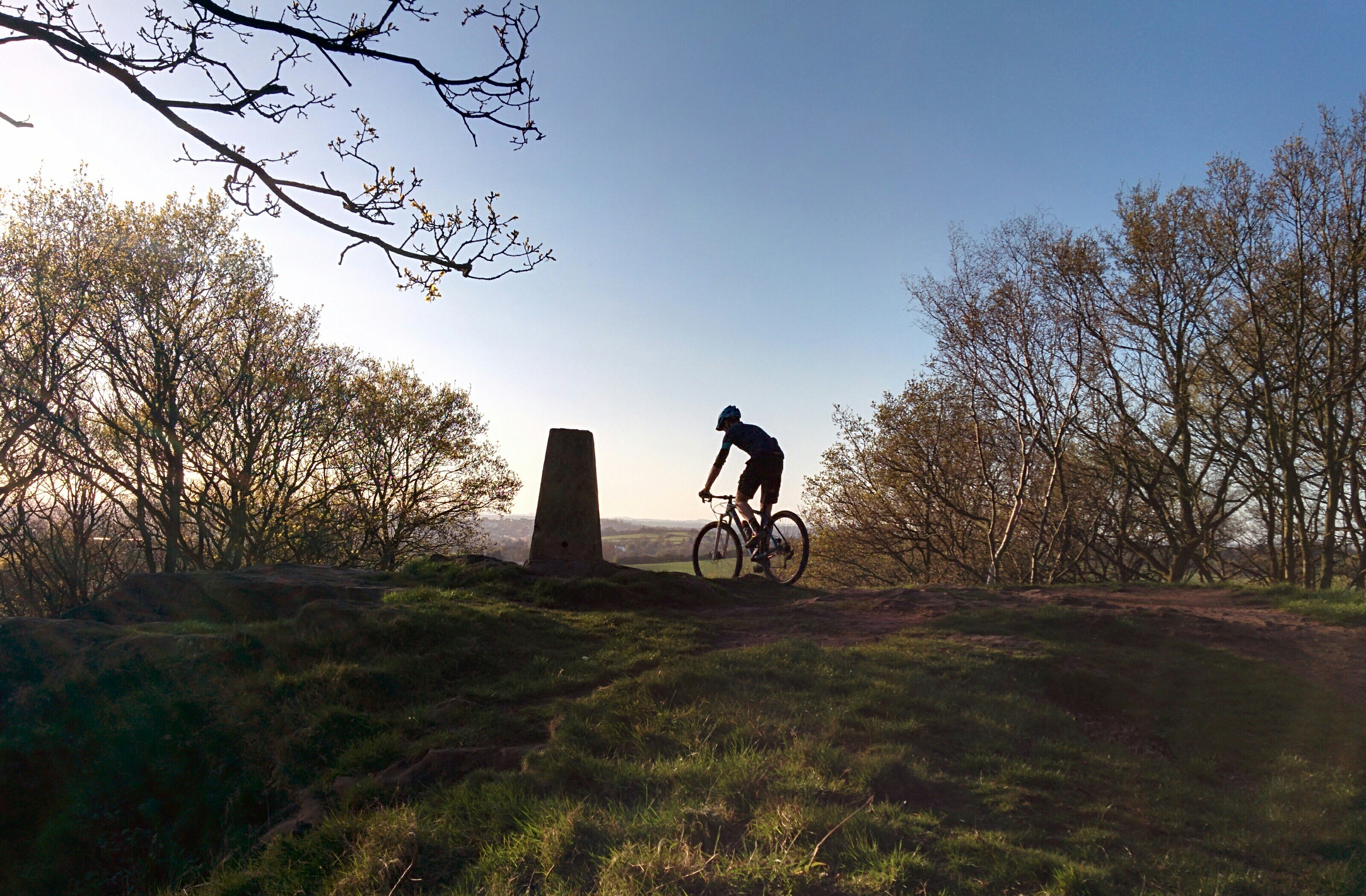 30 Days of Biking Trig point