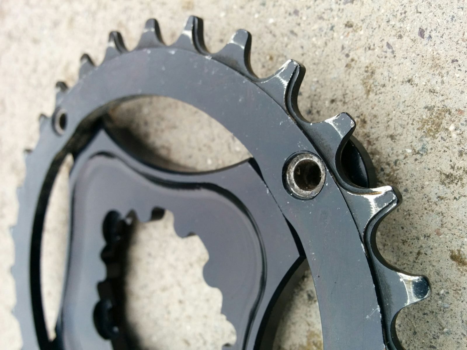North Shore Billet Chain Rings and Spider