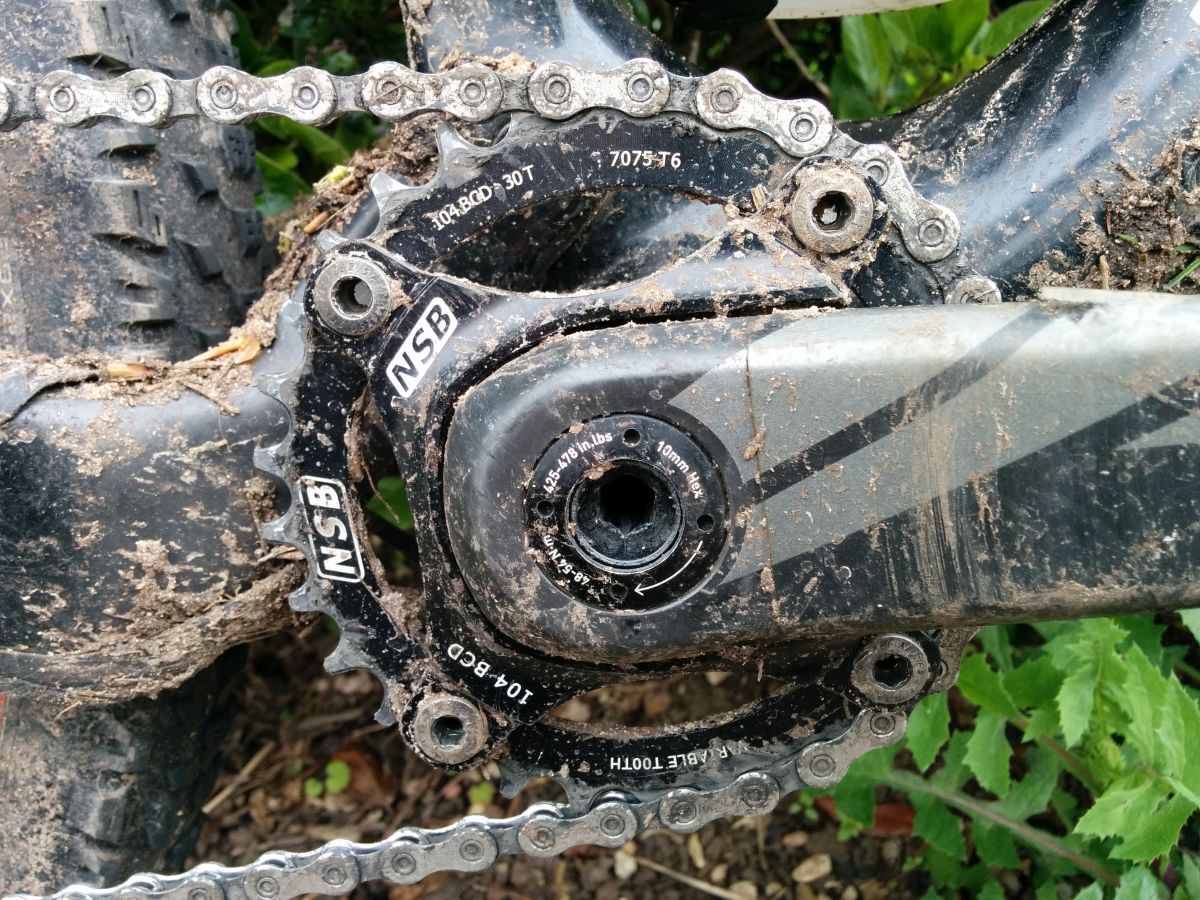 North Shore Billet Chainrings and Spider