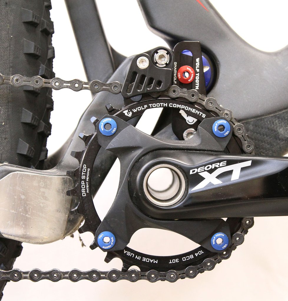 chain guide, wolf tooth