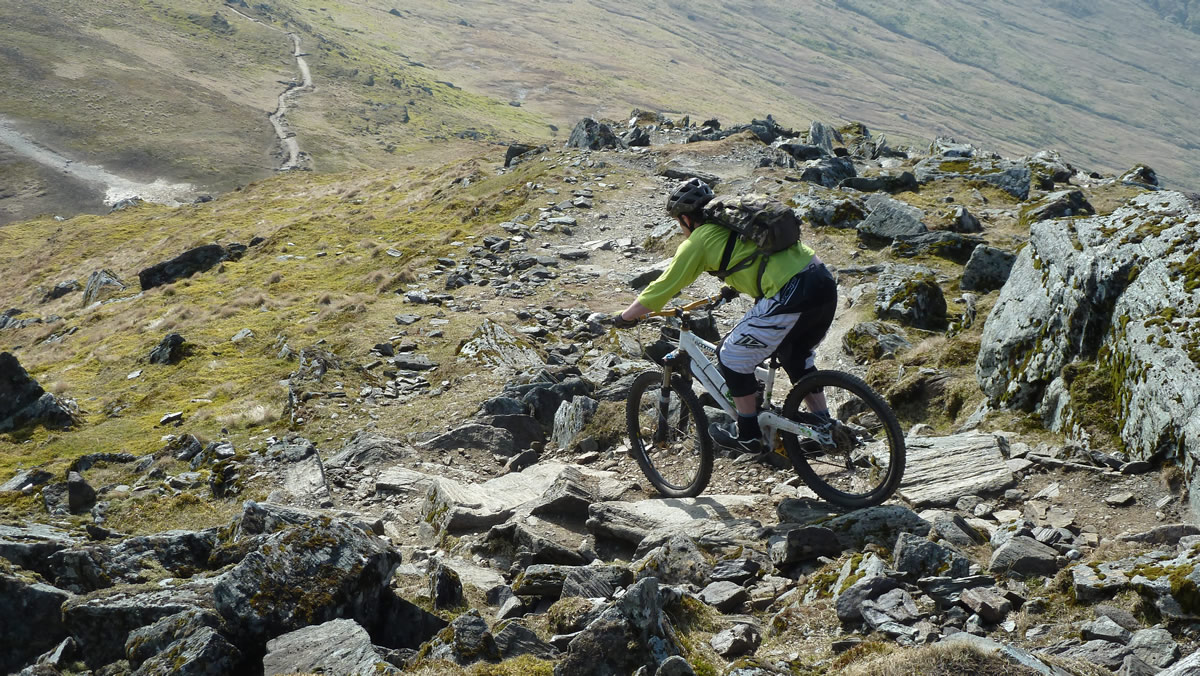 Technical rocky decent mountain biking Singletrack Magazine