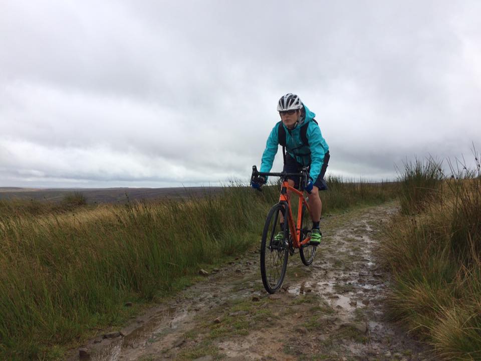 hannah cyclocross gravel mango bridleway mud wet winter