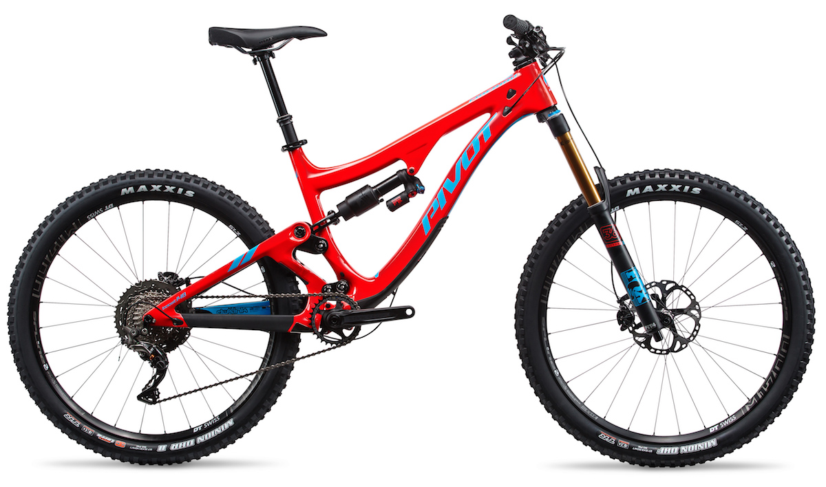pivot cycles firebird carbon enduro mountain bike fox suspension