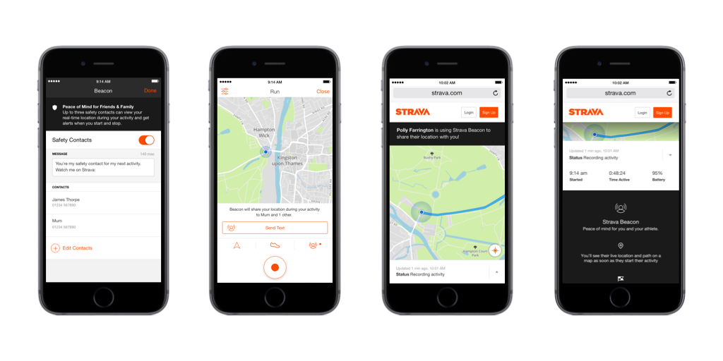 strava cycling gps