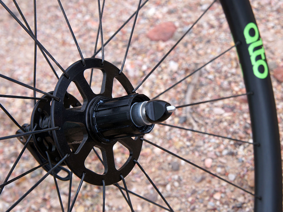 Unusual lacing for a better ride