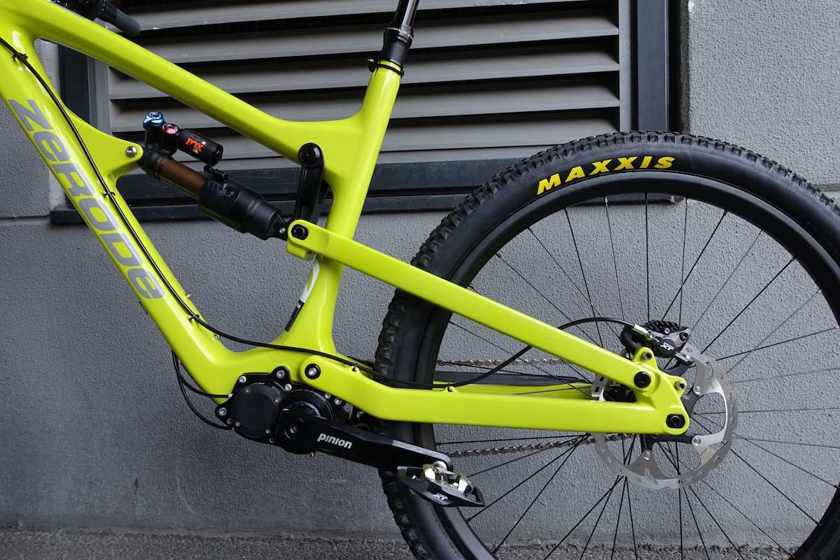 zerode taniwha enduro gearbox carbon full suspension mountain bike eurobike