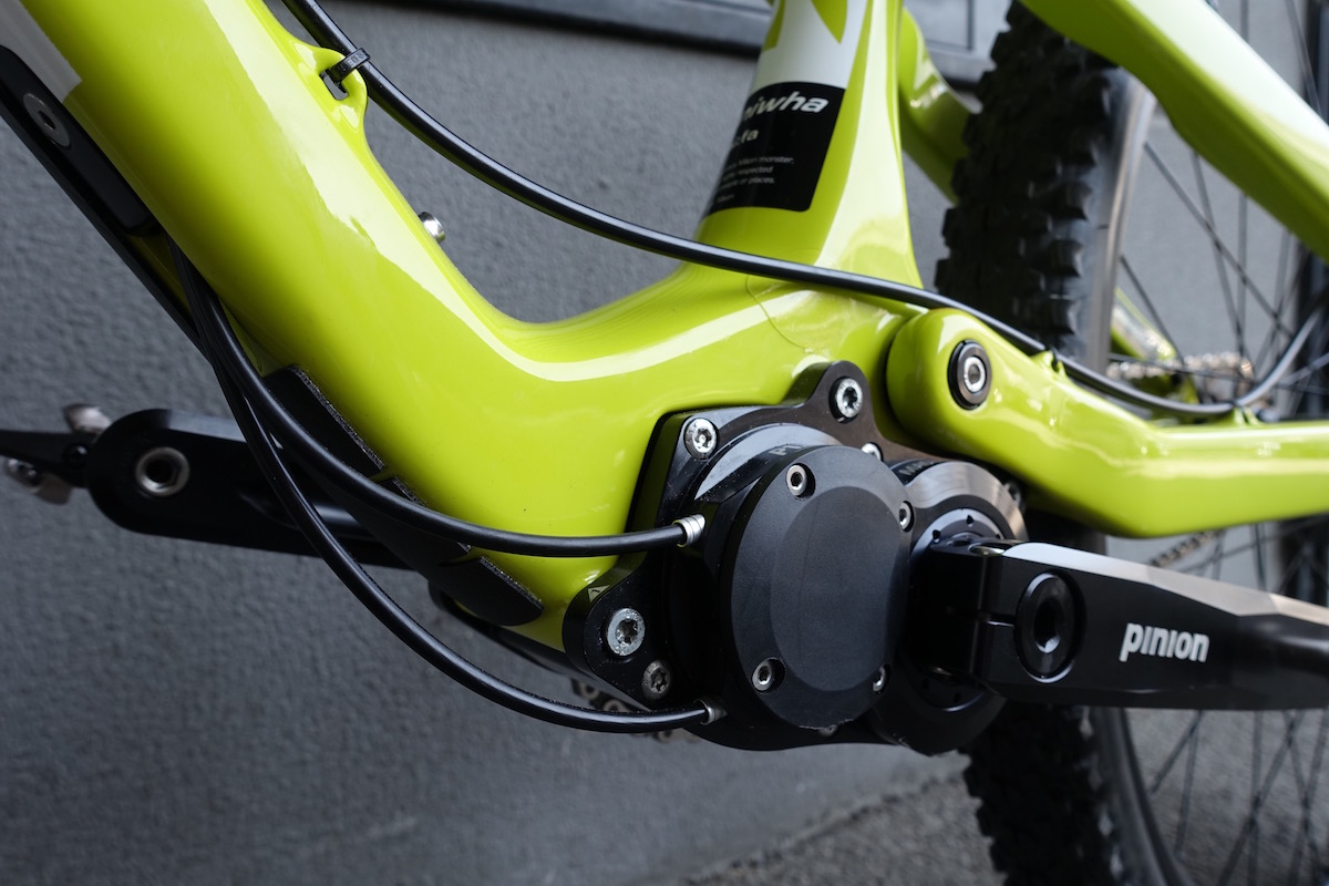 zerode taniwha enduro gearbox carbon full suspension mountain bike eurobike
