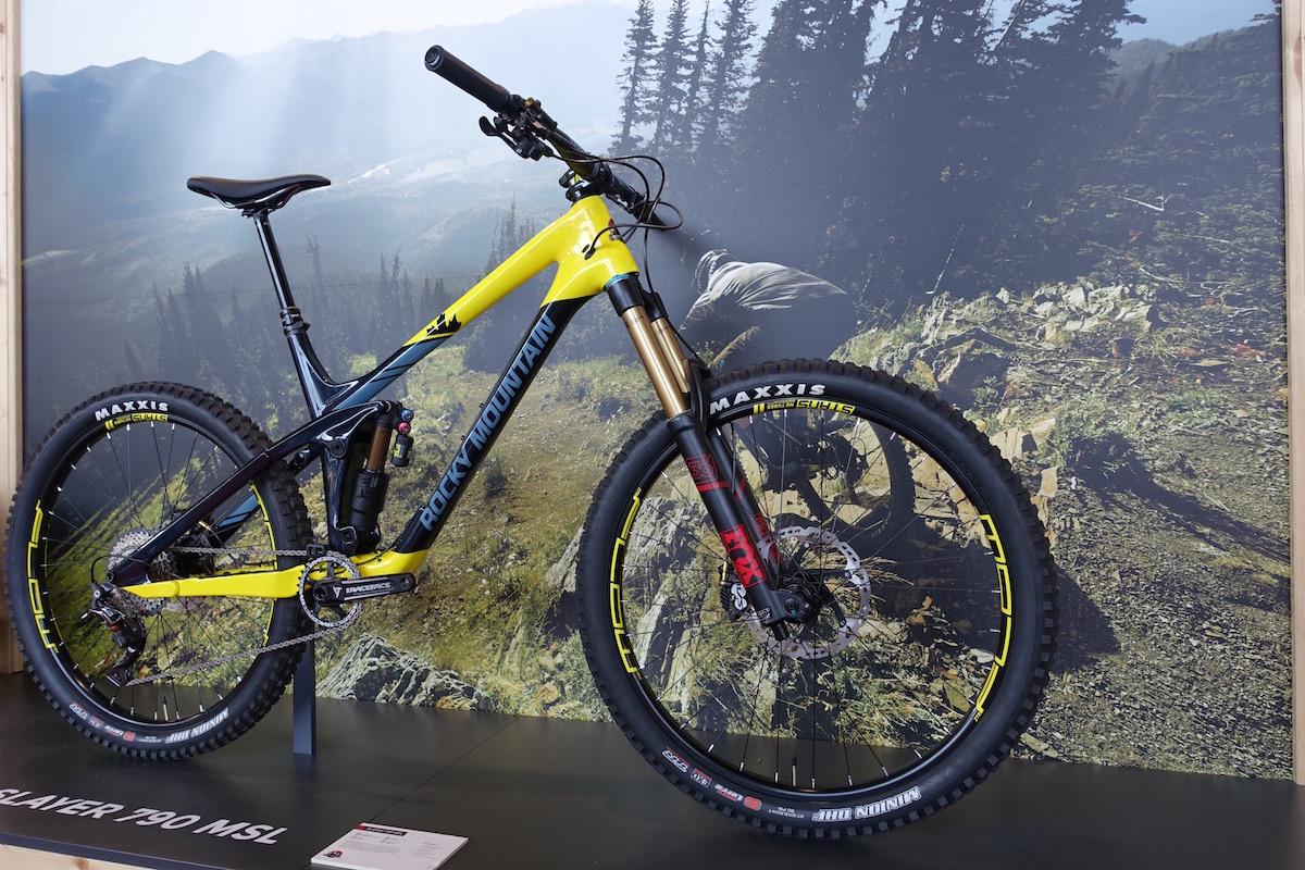 rocky mountain slayer enduro element full suspension fox kashima carbon