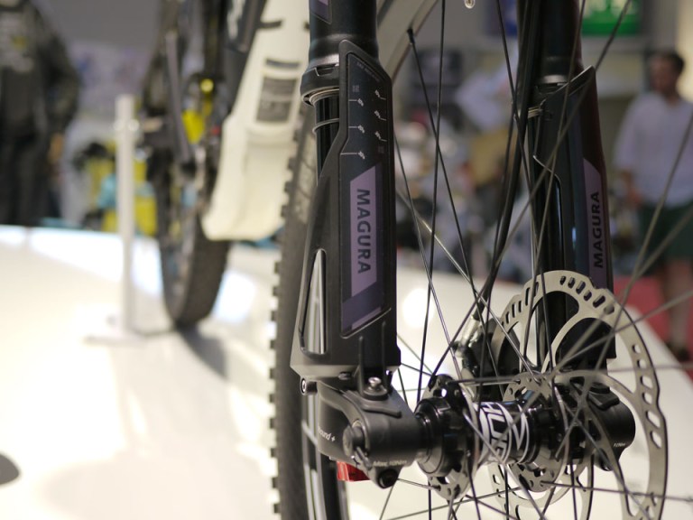 Eurobike 2016: Magura Boltron Forks, Single Finger Brake Levers