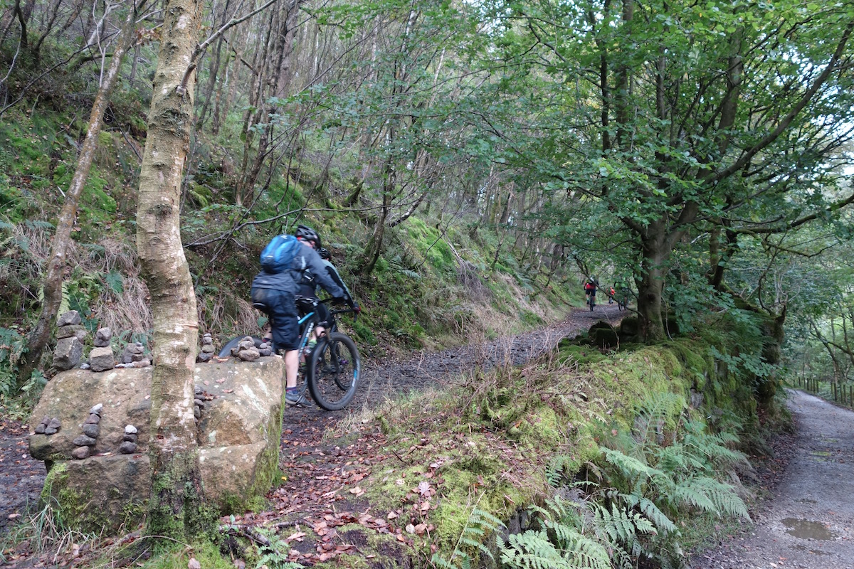 reader awards trade day hebden bridge mental health group ride mates friends moss green fern