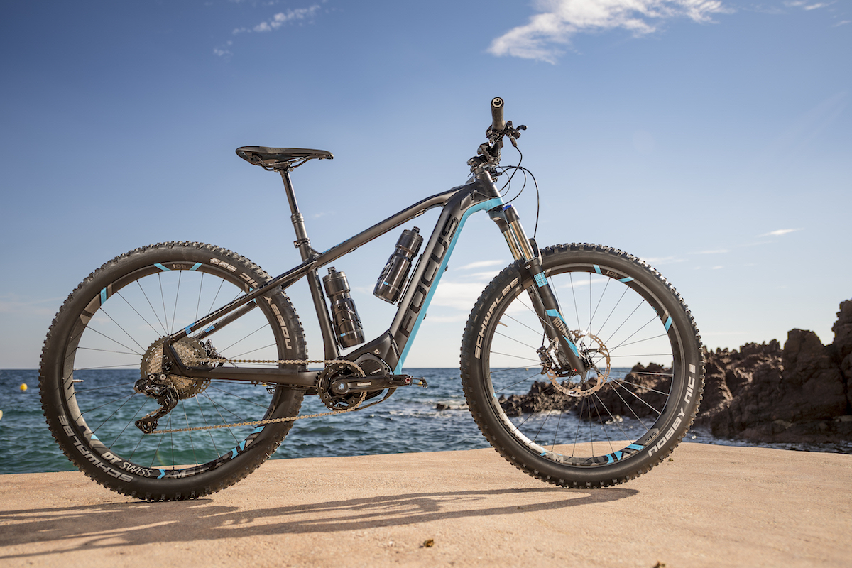 focus jam emtb ebike nice france rocky dry dusty pike rockshox steps shimano e8000 motor battery electronic pedal assist