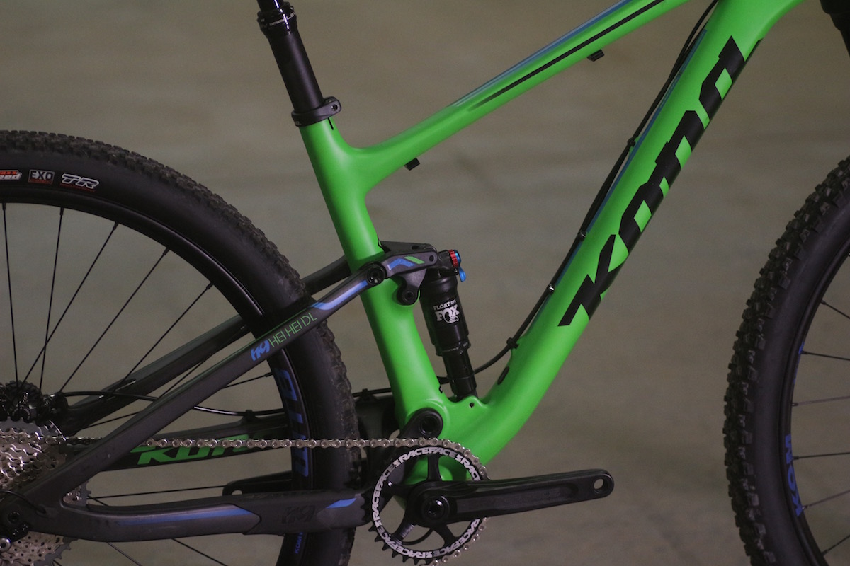 kona hei hei fresh goods 29er 29in trail full suspension carbon fox