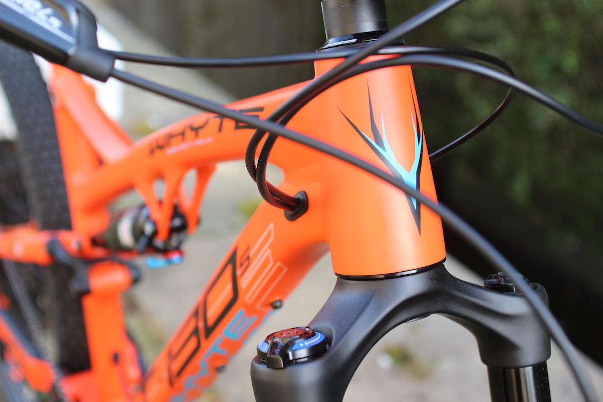 whyte t 130 trail bike 27.5 130mm rockshox monarch yari boost 1x11 sram reverb
