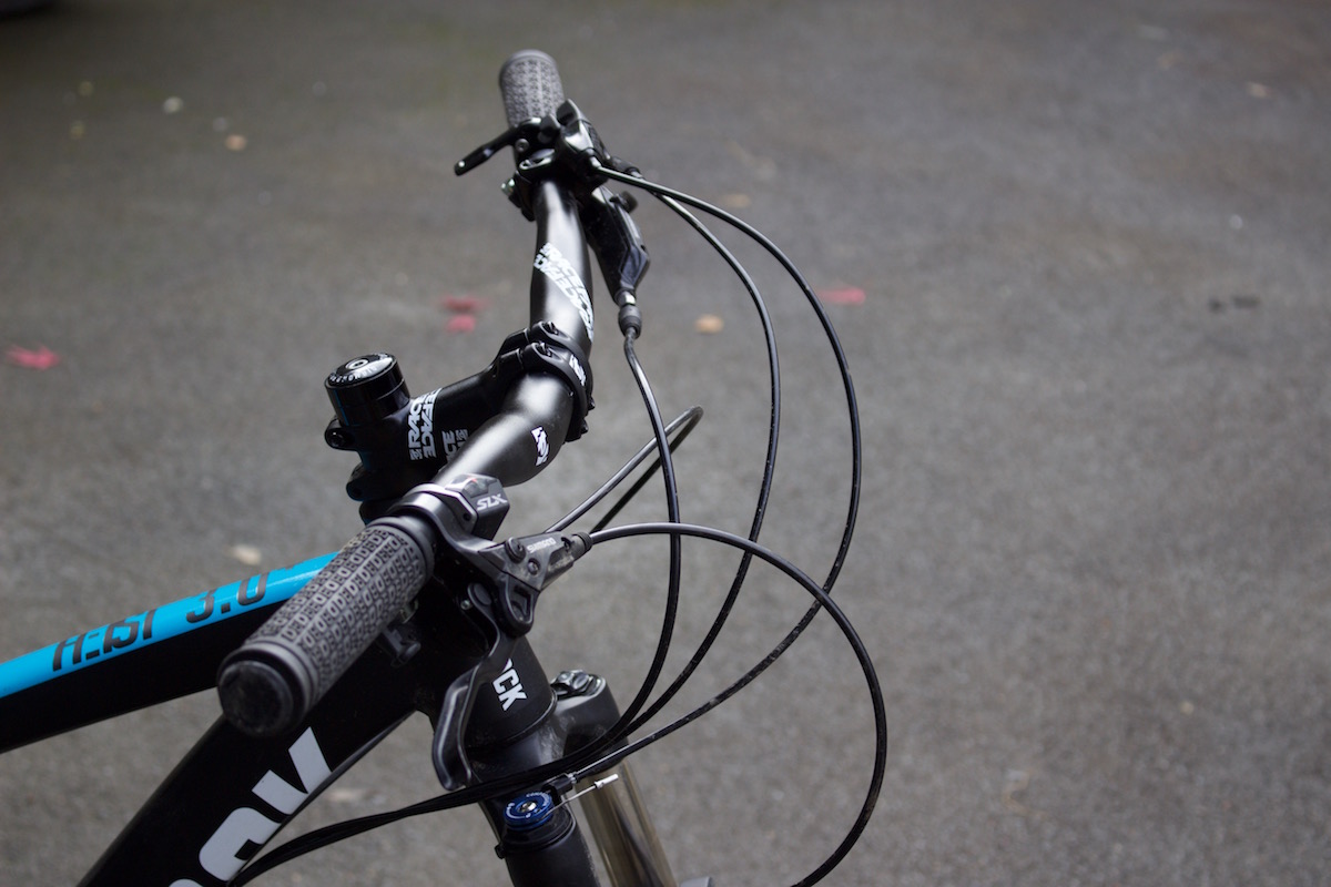 long cables gear brake ocd perfectionist annoying stickers reflectors pie plate cassette mud