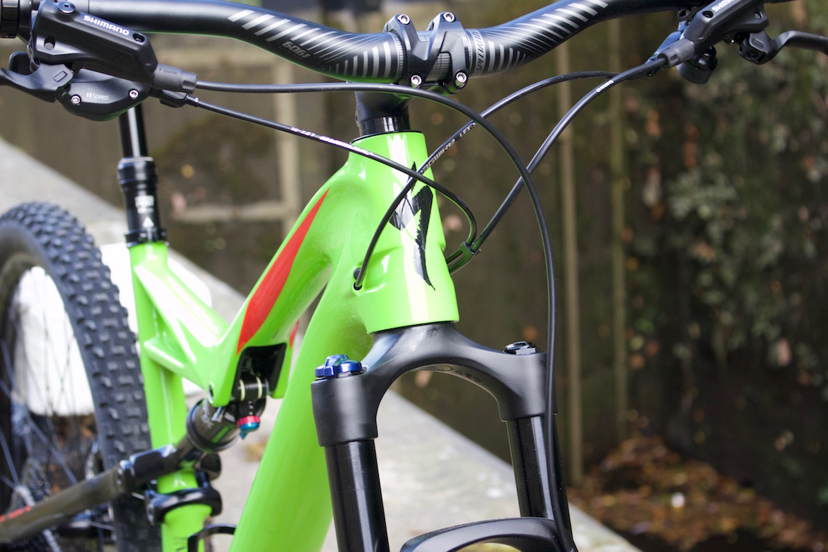 specialized camber 29 29er full suspension carbon comp rockshox fox sram race face