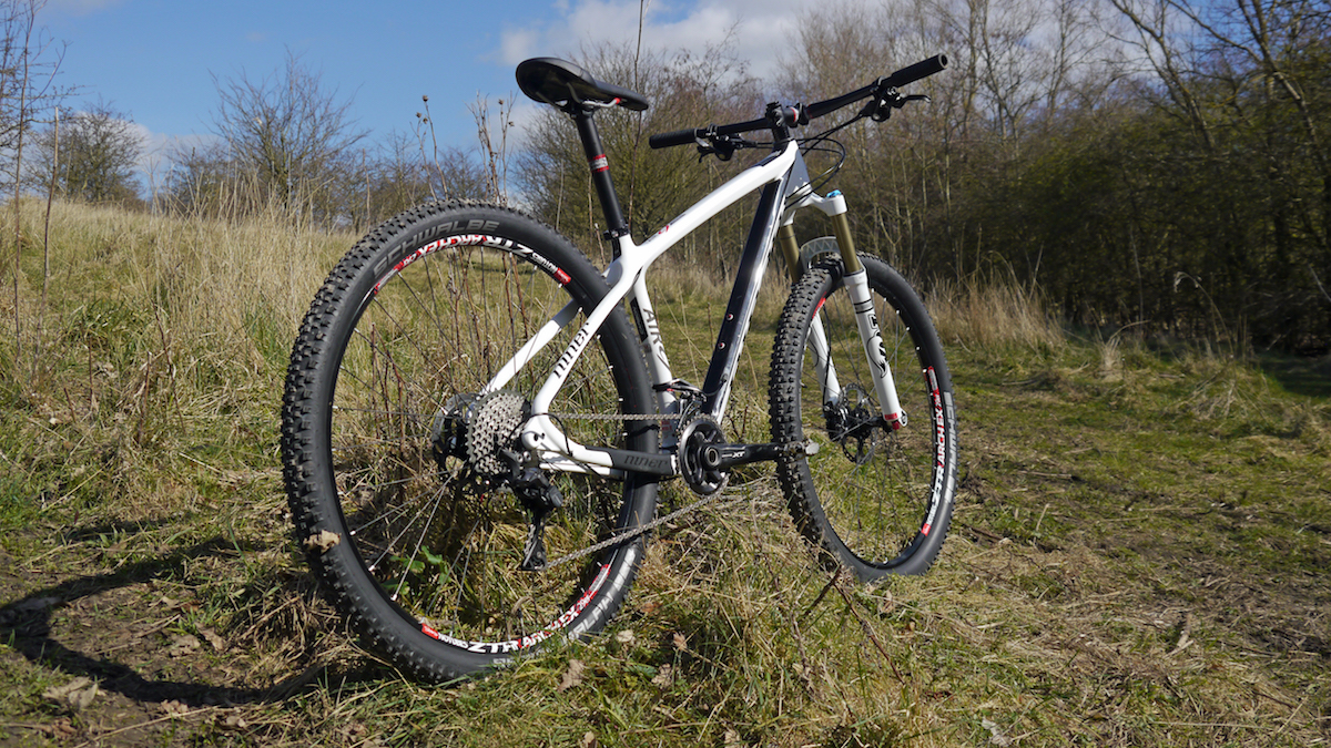 niner air 9 carbon 29er 29in hardtail race fox deore xt 2x11 cold