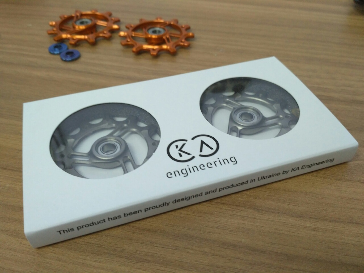 titanium jockey wheel chainring narrow wide exotic